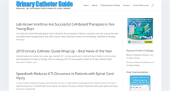Desktop Screenshot of catheterguide.com